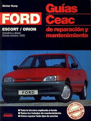 Bild des Verkufers fr Ford Escort Orion Guias de Reparacion y Mantenimiento zum Verkauf von Livro Ibero Americano Ltda