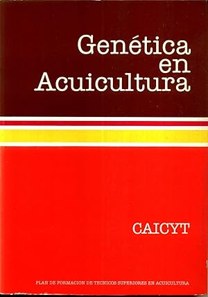 Imagen del vendedor de Genetica en Acuicultura a la venta por Livro Ibero Americano Ltda