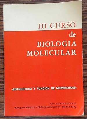 III Curso de Biologia Molecular