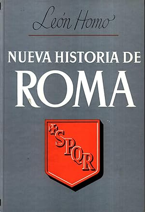 Image du vendeur pour Nueva Historia de Roma mis en vente par Livro Ibero Americano Ltda
