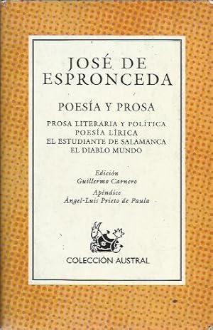 Poesia y Prosa