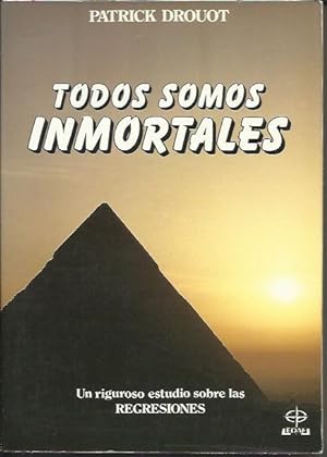 Imagen del vendedor de Todos Somos Inmortales Un Riguroso Estudio sobre las Regresiones a la venta por Livro Ibero Americano Ltda