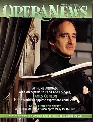 Seller image for Opera News: Volume 63, No. 12; June, 1999 for sale by Dorley House Books, Inc.
