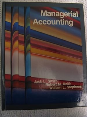 Image du vendeur pour Managerial Accounting mis en vente par Julian's Bookshelf