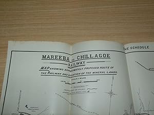 Mareeba to Chillagoe Railway Map