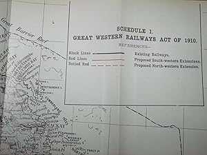 Great Western Railways Act Of 1910: Eromanga, Windorah, Camooweal