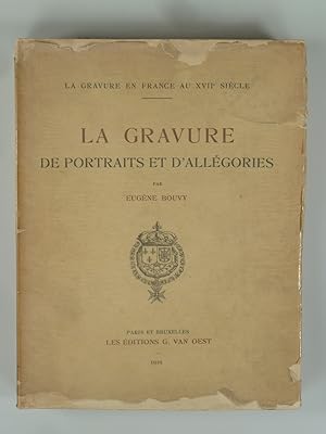 Bild des Verkufers fr La Gravure de portraits et d'allgories. zum Verkauf von Antiquariat Dorner