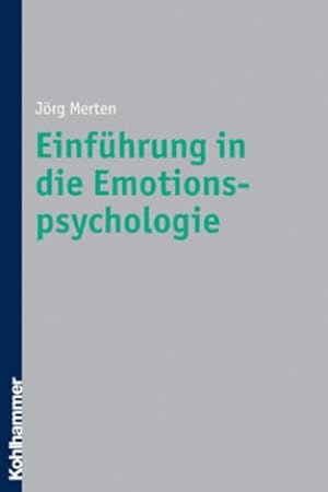 Bild des Verkufers fr Einfhrung in die Emotionspsychologie zum Verkauf von AHA-BUCH GmbH