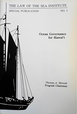 Seller image for Ocean Governance for Hawaii for sale by School Haus Books