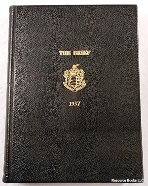 The Brief - Volume XXXVIII [38] - 1937. Choate School Yearbook