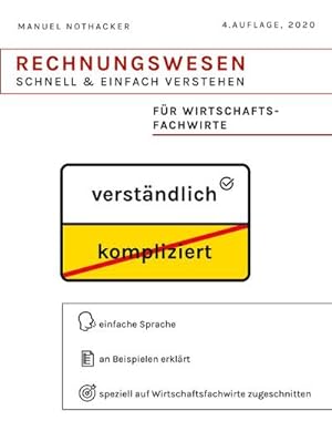 Image du vendeur pour Rechnungswesen schnell & einfach verstehen mis en vente par Rheinberg-Buch Andreas Meier eK
