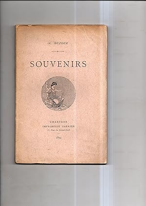 Imagen del vendedor de SOUVENIRS. a la venta por Librairie CLERC