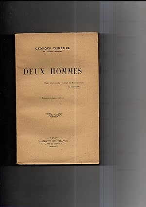 Image du vendeur pour DEUX HOMMES. mis en vente par Librairie CLERC