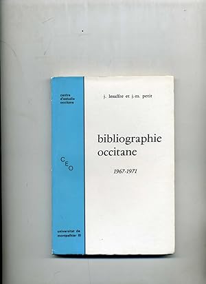BIBLIOGRAPHIE OCCITANE. 1967-1971.