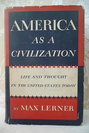 America as a Civilization