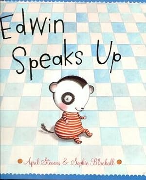 Image du vendeur pour Edwin Speaks Up mis en vente par The Book Faerie