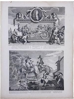 Hudibras. Plates I-XII (complete) [from] Hogarth Restored: the Whole Works of the Celebrated Will...