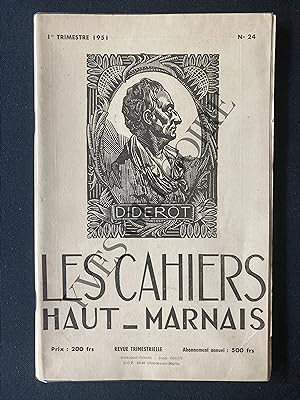 LES CAHIERS HAUT-MARNAIS-N°24-Ier TRIMESTRE 1951-DIDEROT