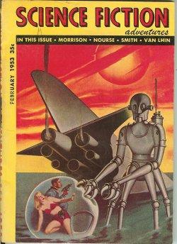 Seller image for SCIENCE FICTION ADVENTURES: February, Feb. 1953 for sale by Books from the Crypt