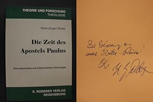 Immagine del venditore per Die Zeit des Apostel s Paulus - Eine paulinische und frhchristliche Chronologie venduto da Buchantiquariat Uwe Sticht, Einzelunter.