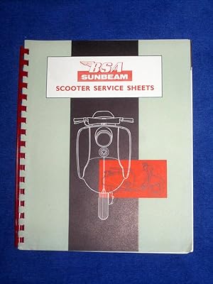 Seller image for B.S.A. Sunbeam Scooter Service Sheets. for sale by Tony Hutchinson