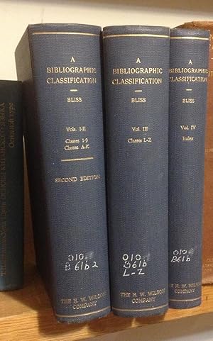 Imagen del vendedor de A Bibliographic Classification: Extended By Systematic Auxiliary Schedules for Composite Specification and Notation: Vols.I-II & Vol.III & Vol.IV a la venta por Xochi's Bookstore & Gallery