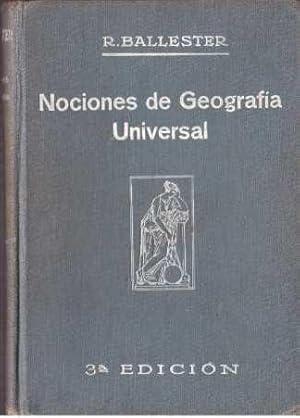 Imagen del vendedor de Nociones de geografa universal a la venta por LIBRERA LAS HOJAS