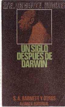 Seller image for Un siglo despus de Darwin. 2: El origen del hombre for sale by LIBRERA LAS HOJAS