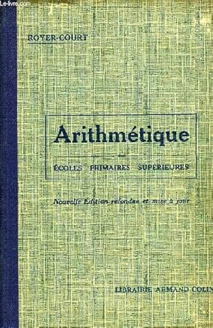 Seller image for ARITHMETIQUE, EPS for sale by Le-Livre