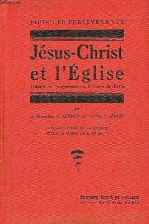 Seller image for ETUDE DE JESUS-CHRIST ET DE L'EGLISE, D'APRES LE PROGRAMME DU DIOCESE DE PARIS for sale by Le-Livre