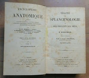 traité De Splanchnologie et Des Organes Des Sens. Traduit De L'allemand Par A.J.L. Jourdan.