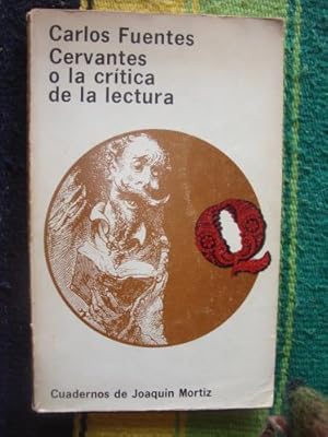 Imagen del vendedor de Cervantes o la crtica//de la lectura a la venta por Libros del cuervo