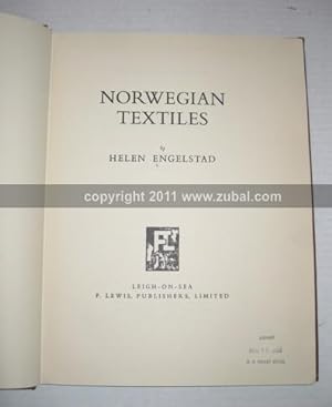 Seller image for Norwegian Textiles for sale by Zubal-Books, Since 1961