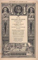 Image du vendeur pour THE FINE BENJAMIN FRANKLIN COLLECTION FORMED BY J. ROBERT STOUT, Ridgewood,N.J.Including the Earliest Available Printing of "The Star Spangled Banner".SAle No.4430 mis en vente par Harry E Bagley Books Ltd