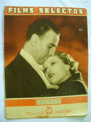 FILMS SELECTOS. Año IV. Nº 140. 17 junio 1933