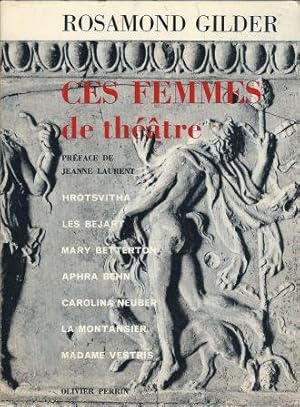 Imagen del vendedor de Ces femmes de thtre (enter the actress), prface de Jeanne Laurent et traduit de l'amricain par Brigitte Chabrol a la venta por LES TEMPS MODERNES