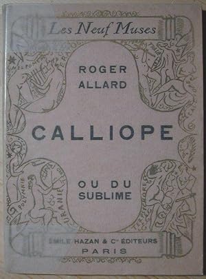 Calliope ou Du sublime