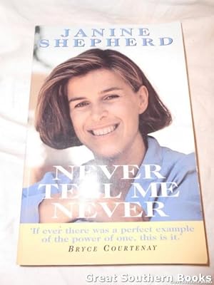 Seller image for Never Tell Me Never for sale by Great Southern Books