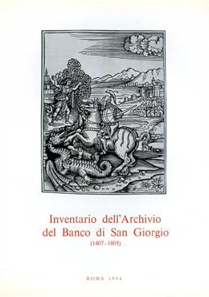 Imagen del vendedor de Inventario dell'Archivio del Banco di San Giorgio.1407-1805. vol.IV: Debito pubblico. tomo 3. a la venta por FIRENZELIBRI SRL