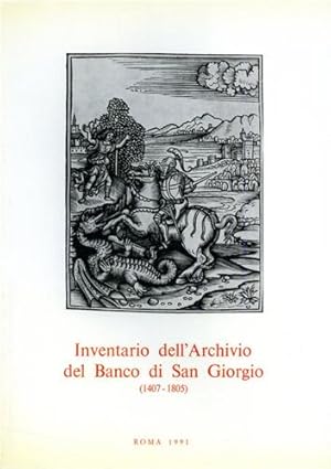 Imagen del vendedor de Inventario dell'Archivio del Banco di San Giorgio.1407-1805. Vol.III: Banchi e Tesoreria. tomo 3. a la venta por FIRENZELIBRI SRL