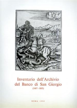 Imagen del vendedor de Inventario dell'Archivio del Banco di San Giorgio.1407-1805. vol.III: Banchi e Tesoreria. tomo 5. a la venta por FIRENZELIBRI SRL