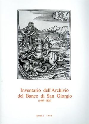 Imagen del vendedor de Inventario dell'Archivio del Banco di San Giorgio.1407-1805. vol.IV: Debito pubblico. tomo 5. a la venta por FIRENZELIBRI SRL