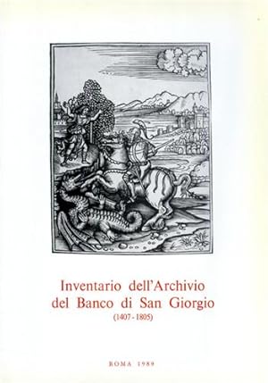 Bild des Verkufers fr Inventario dell'Archivio del Banco di San Giorgio.1407-1805. (fascicolo di presentazione). zum Verkauf von FIRENZELIBRI SRL