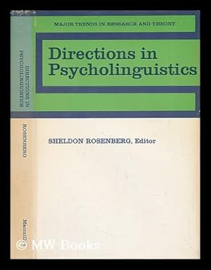 Seller image for Directions in Psycholinguistics for sale by MW Books