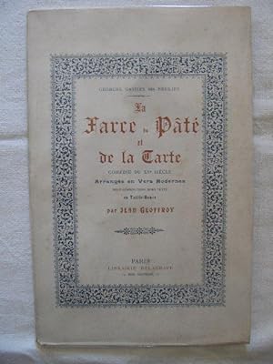 Seller image for La farce du pat et de la tarte for sale by Tant qu'il y aura des livres