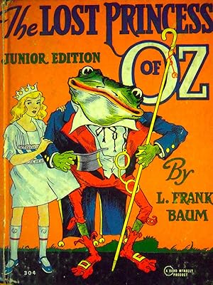 Seller image for The Lost Princess of Oz *Junior Edition* for sale by Basket Case Books