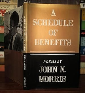 Imagen del vendedor de A SCHEDULE OF BENEFITS a la venta por Rare Book Cellar