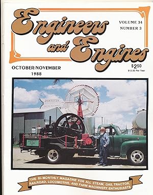 Bild des Verkufers fr Engineers and Engines, OCTOBER - NOVEMBER 1988 zum Verkauf von Rose City Books