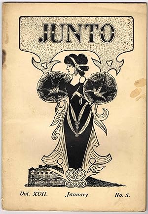 Bild des Verkufers fr (The) JUNTO: Vol. XVII, No. 5, January 1911 zum Verkauf von SUNSET BOOKS