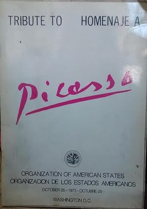 Tribute to - Homenaje a Picasso. October 25 -1973- octubre 25